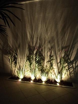 Iluminação de jardins .... Luz verde NÃO!!!!